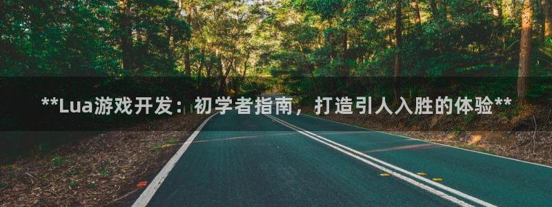 沐鸣娱乐2注册平台：**Lua游戏开发：初学者指南，打造引人入胜的体验**